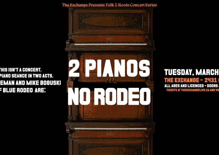 2 Pianos No Rodeo - Bob Wiseman and Mike Boguski of Blue Rodeo 