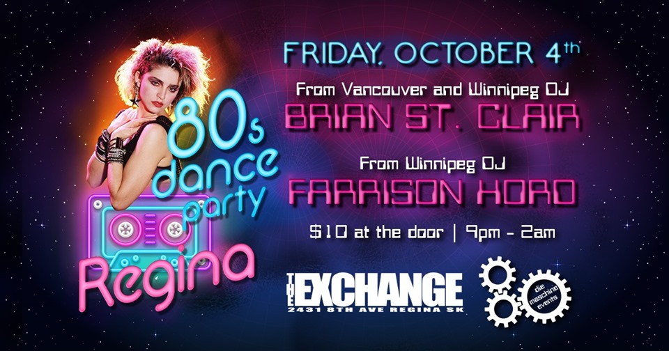 80's Dance Party Regina