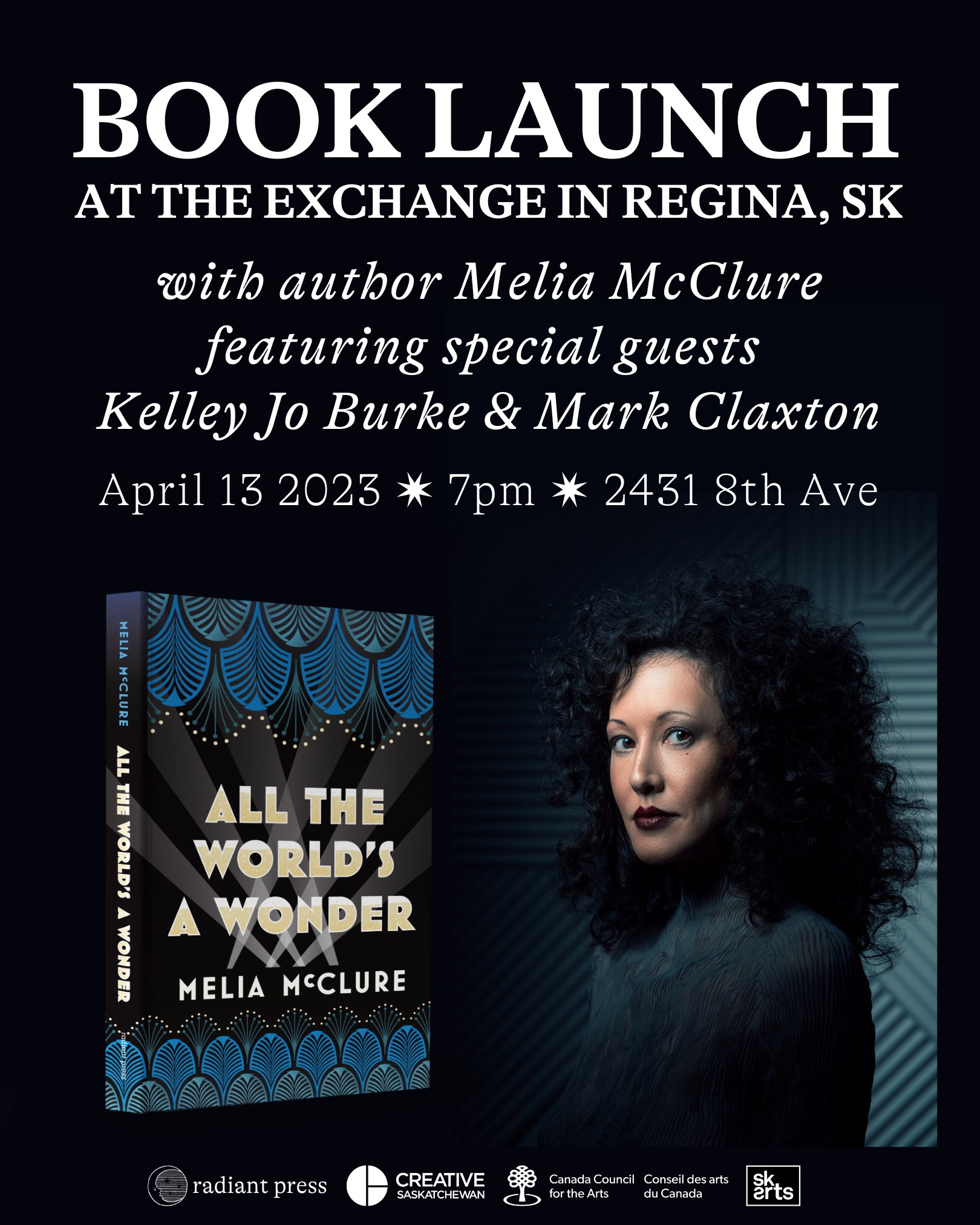 All the World's a Wonder - book launch 
