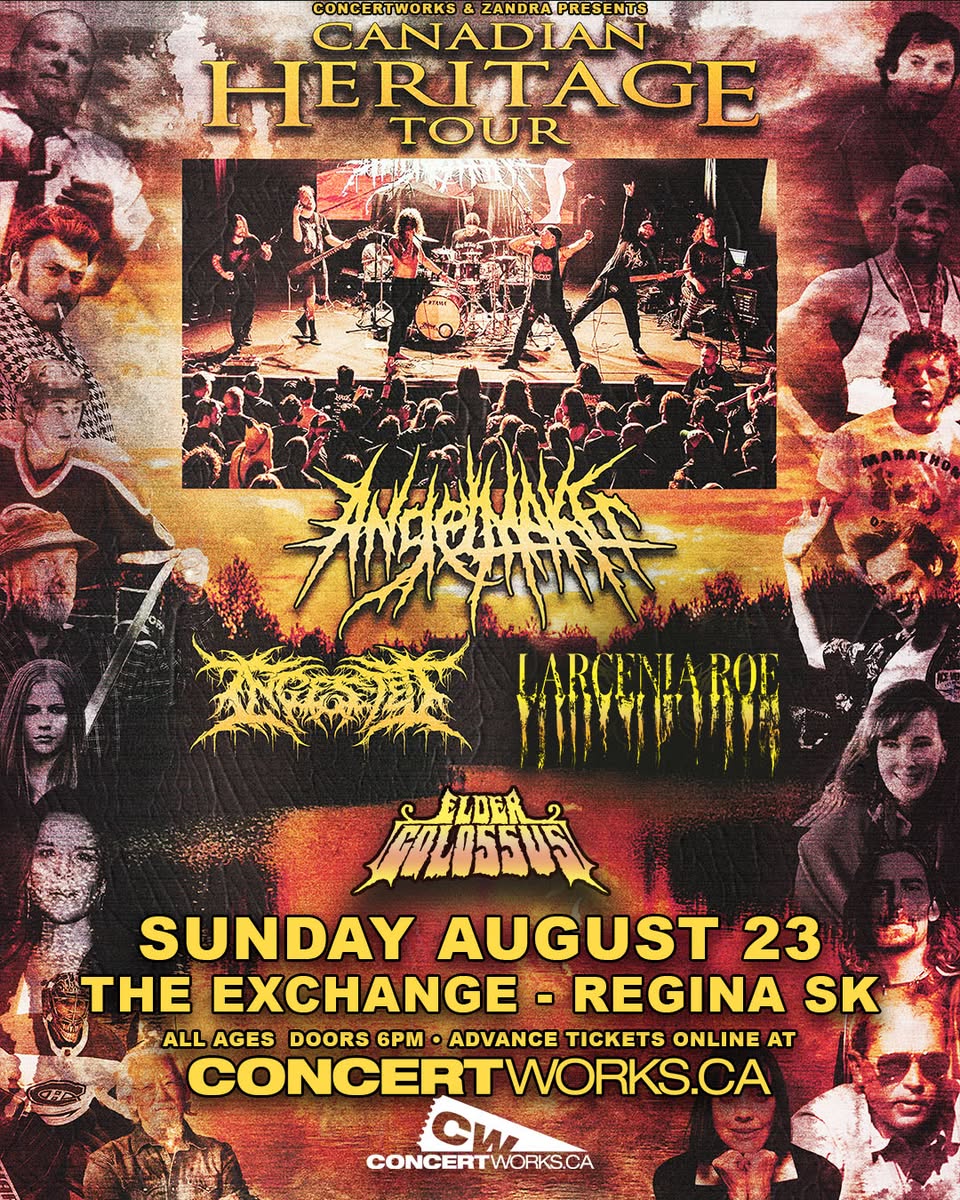 AngelMaker, Ingested, Larcenia Roe, Elder Colossus