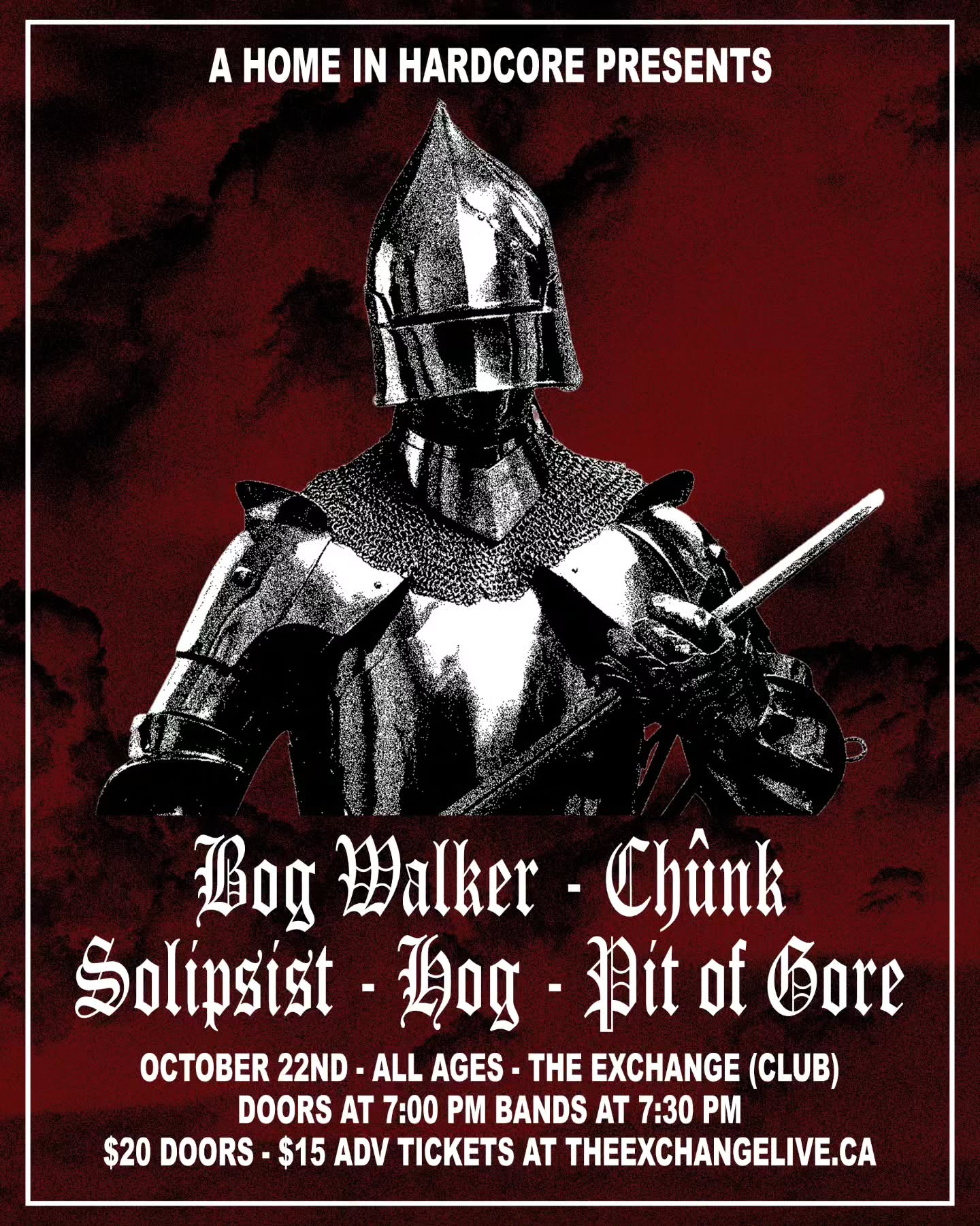 Bog Walker, Chunk, Solipsist, Hog, Pit of Gore 