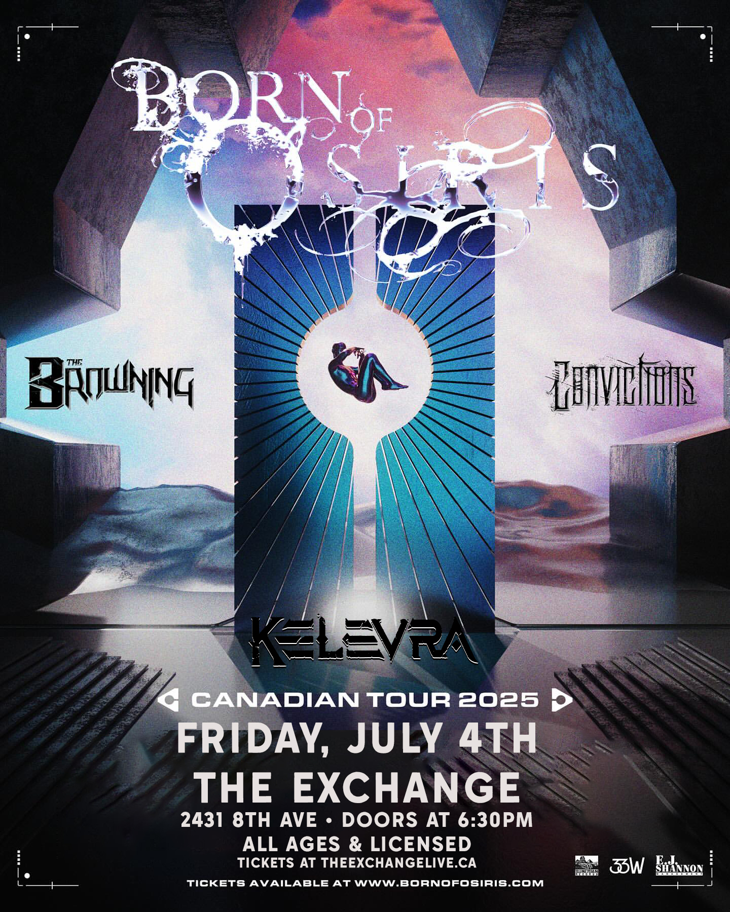 Born Of Osiris, The Browning, Convictions, Kelevra