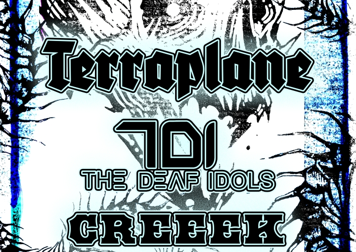 Campbell Music Culture Presents: Terraplane, The Deaf Idols, Creeek, The Hardest