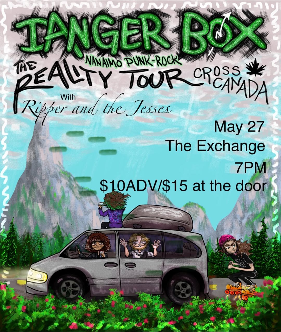 Danger Box - The Reality Tour w/Ripper & The Jesses