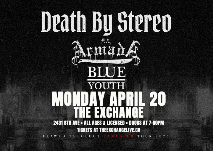 Death By Stereo, La Armada, Blue Youth - Flawed Theology Canadian Tour 2026 