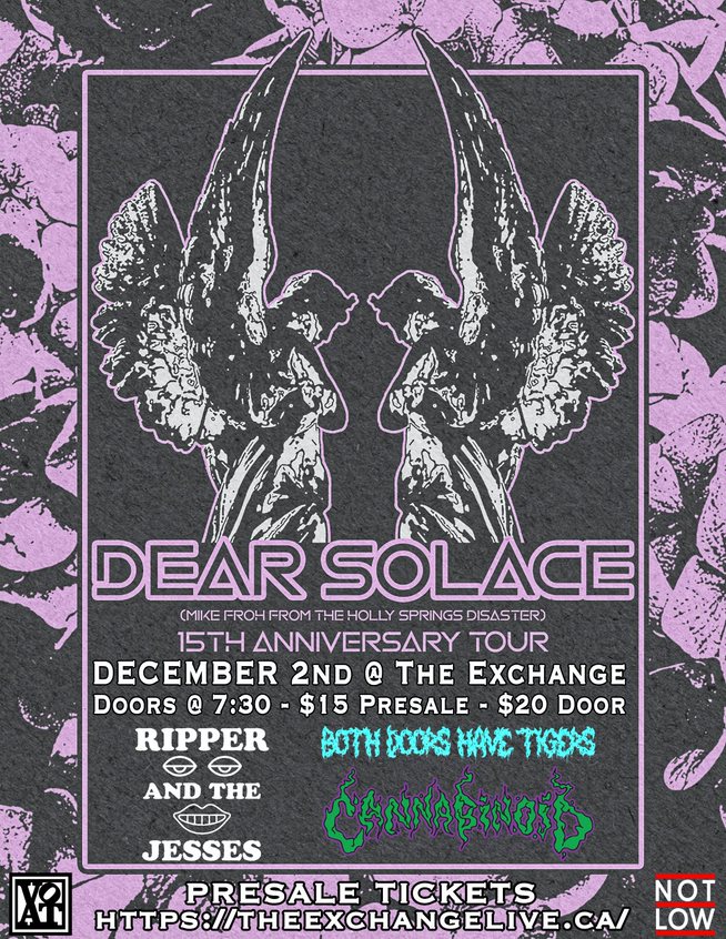 Dear Solace, Ripper & The Jessies, Both Doors Have Tigers, Cannabinoid 