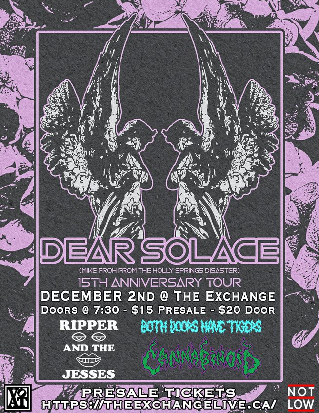 Dear Solace, Ripper & The Jessies, Both Doors Have Tigers, Cannabinoid