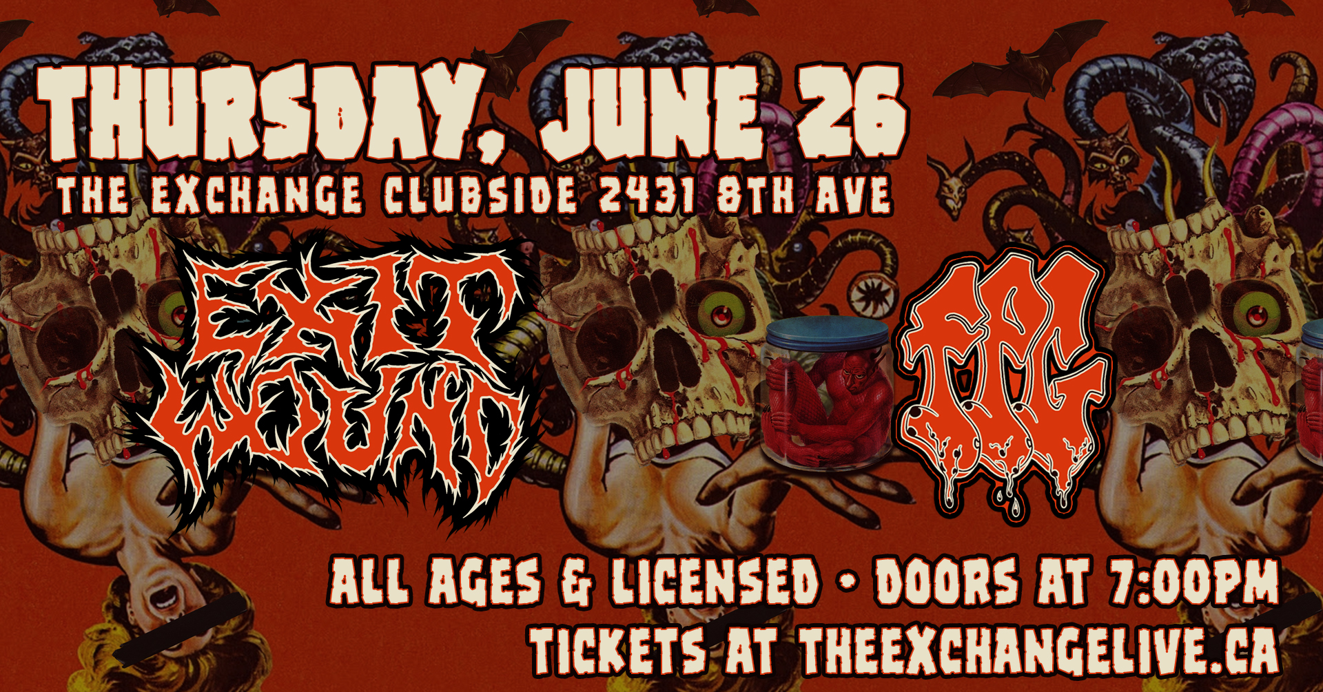 Exit Wound - Summer Suffer Tour w/FPG