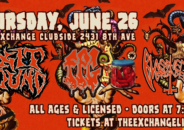 Exit Wound - Summer Suffer Tour w/FPG, Blasphemy Brigade