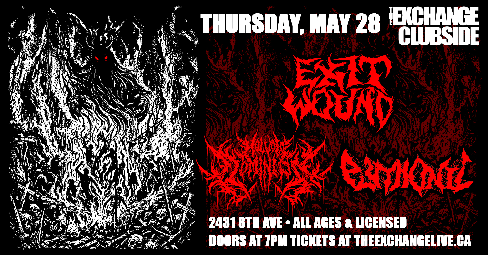 Exit Wound, Pythonic, Hollow Dominion 