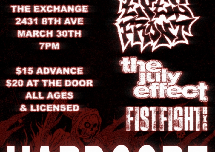 Eyes Front, Abrupt Decay, The July Effect, Fistfight