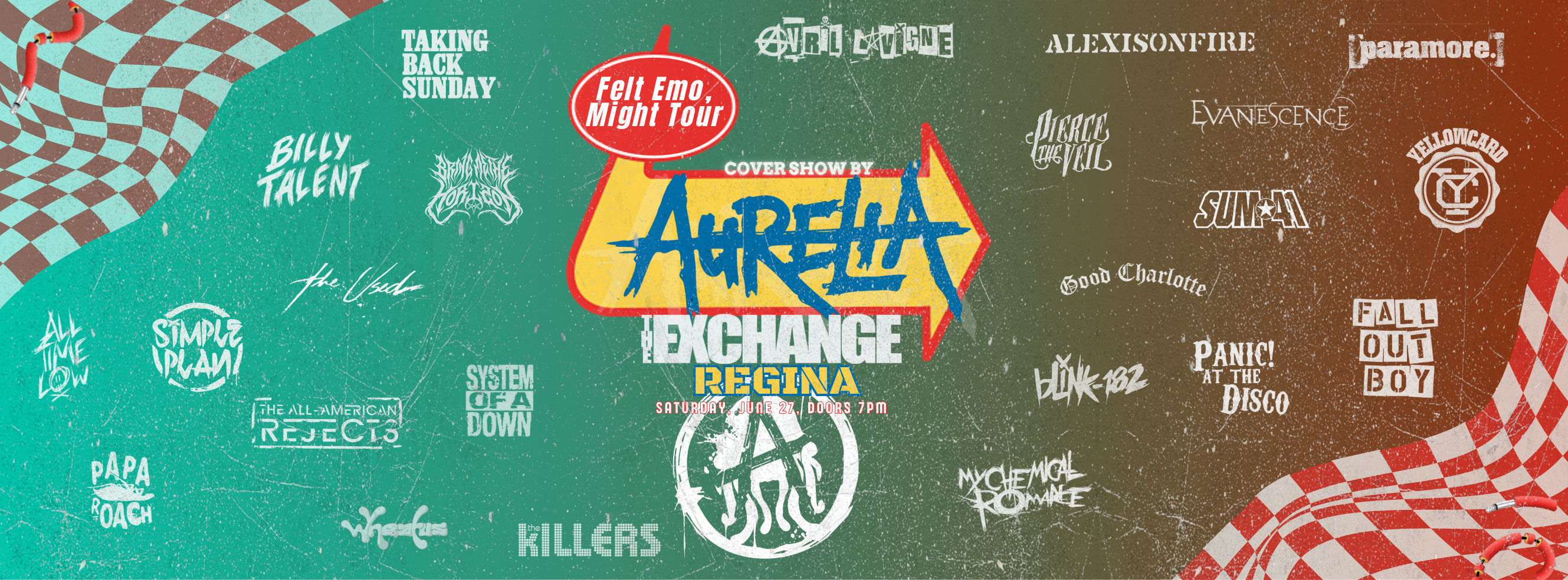 Felt Emo, Might Tour - A Cover Show By Aurelia June 27th 