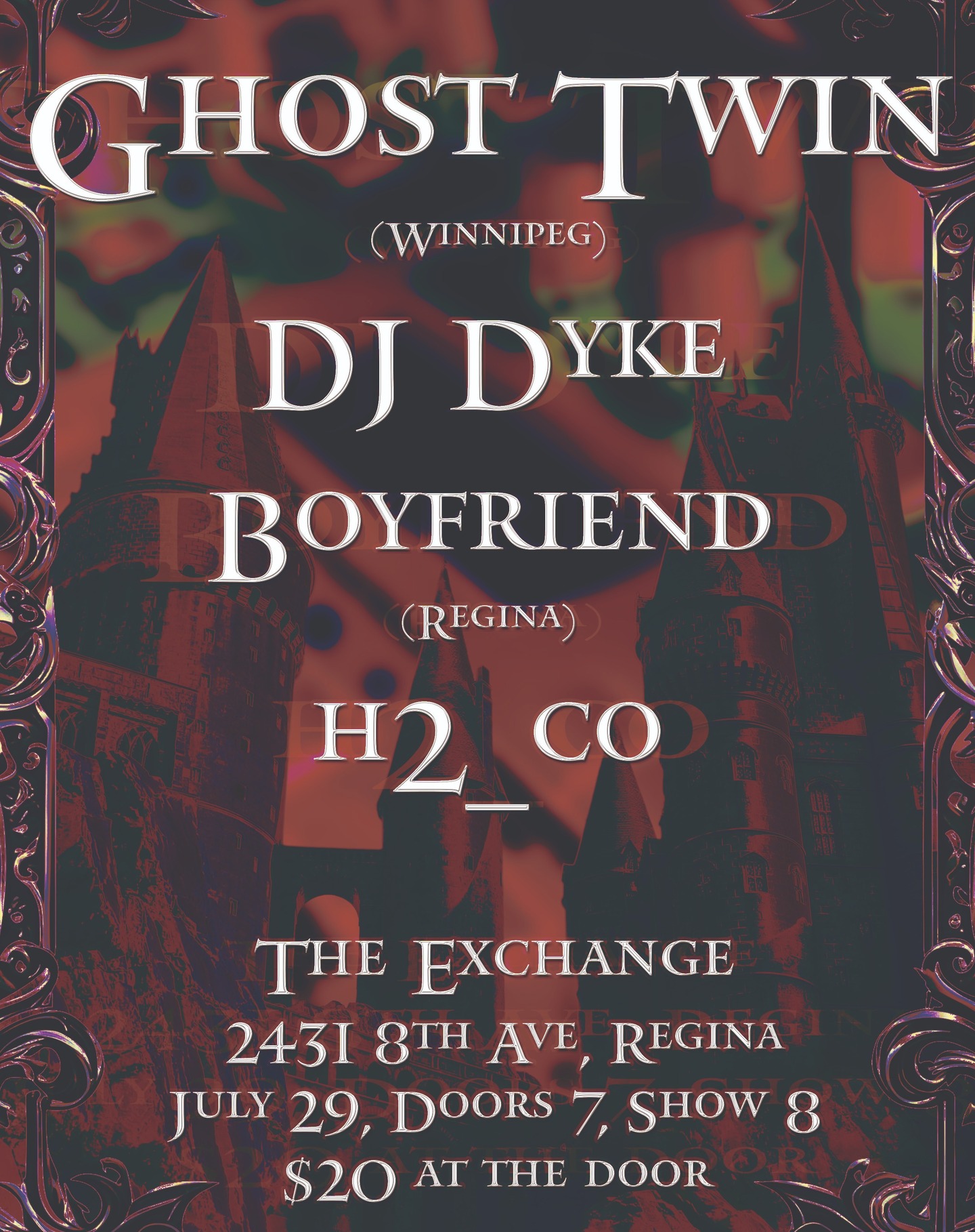 Ghost Twin, Dj Dyke, Boyfriend, H2_Co 