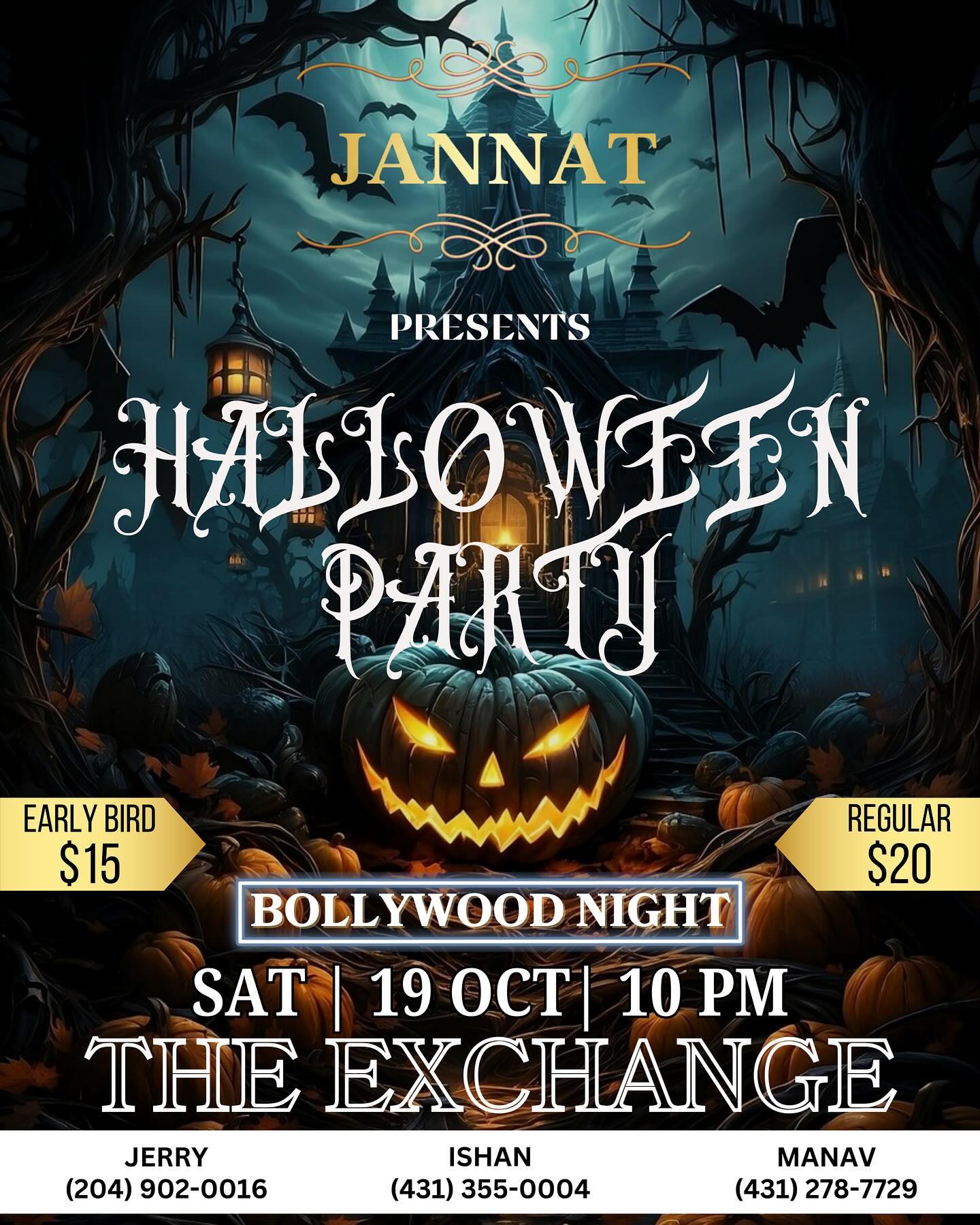 Halloween Party: Bollywood Night 