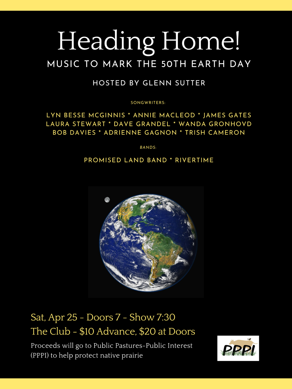 Heading Home - Music to mark the 50th Earth Day