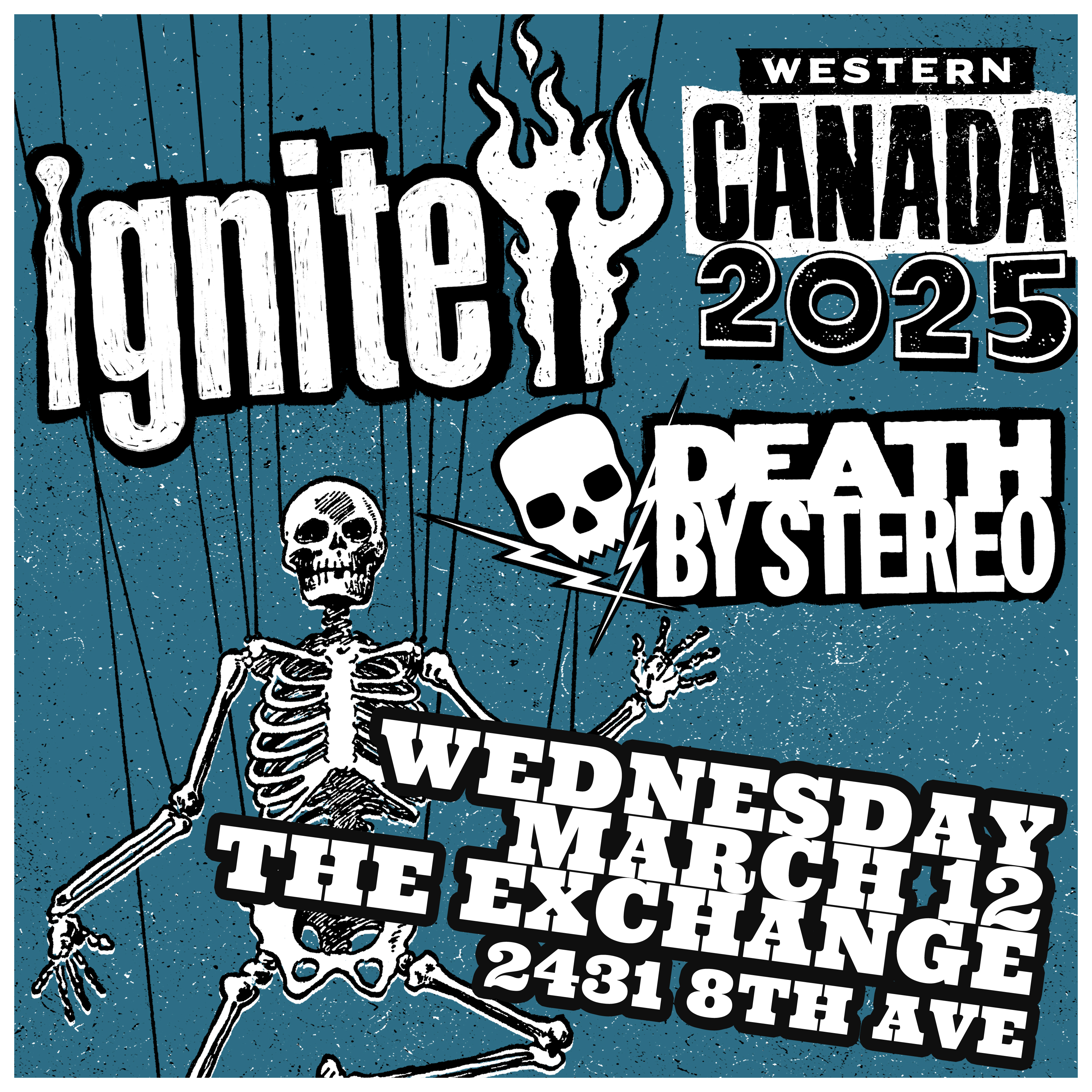 Ignite / Death By Stereo, Bats Out!, Tomorrow Starts Today
