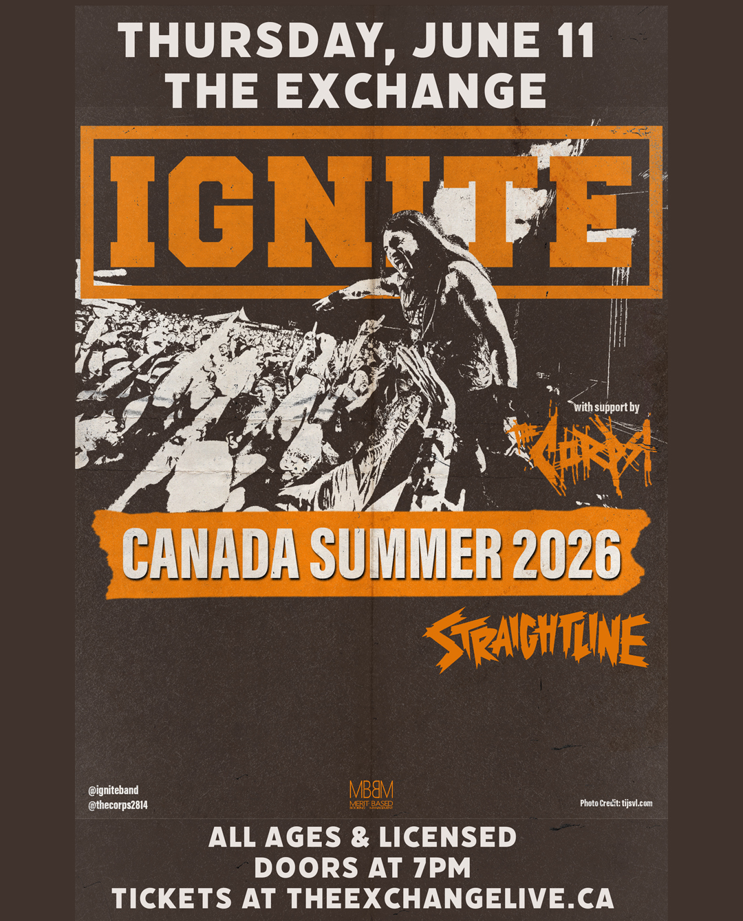 Ignite, The Corps, Straightline