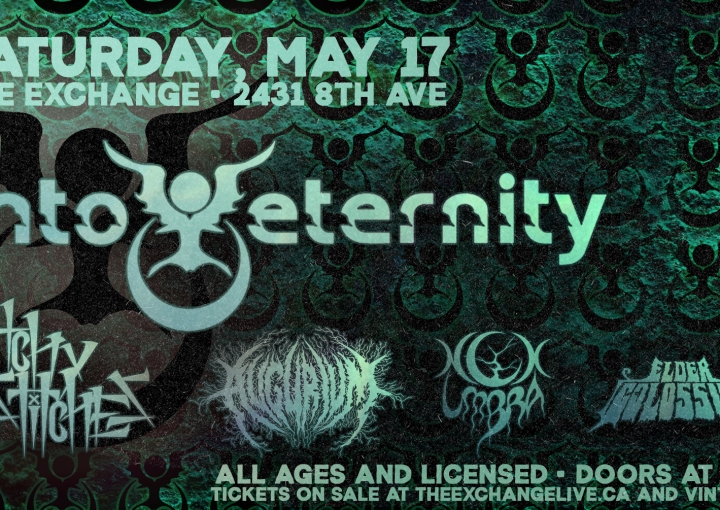 Into Eternity, Itchy Stitches, Augurium, Nox Umbra, Elder Colossus 