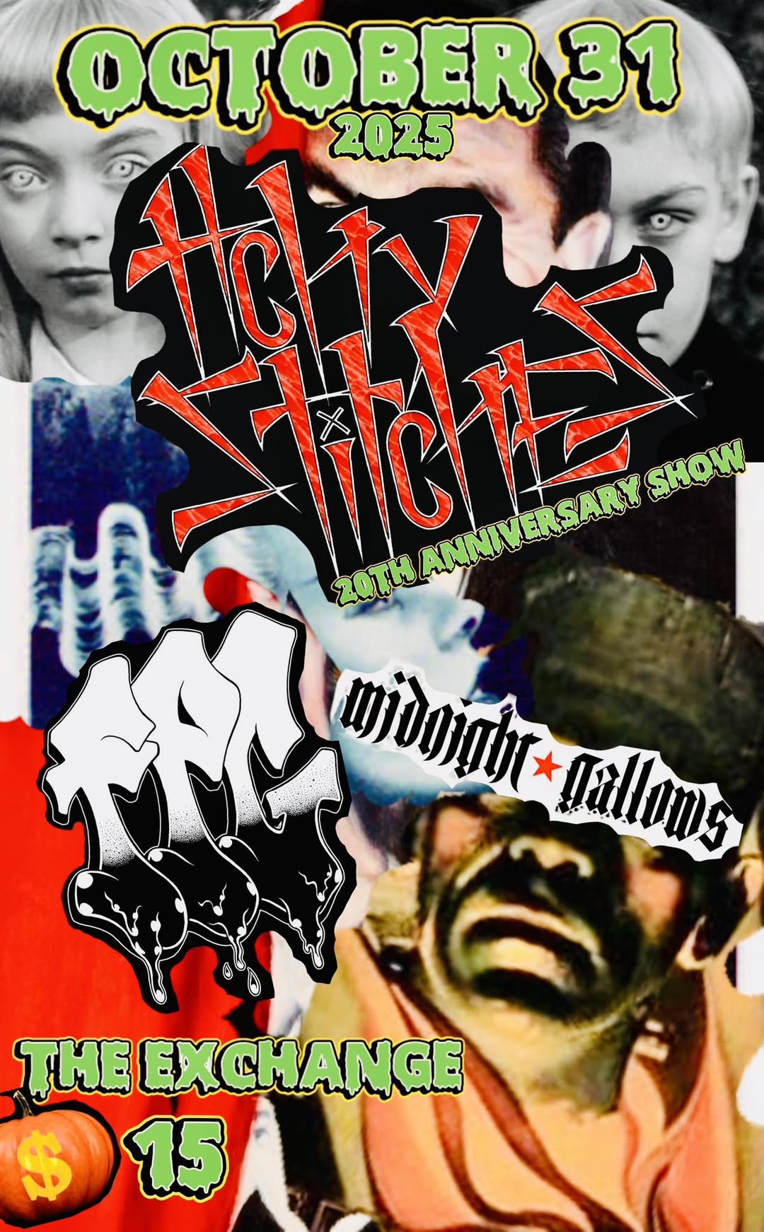 Itchy Stitches - 20th Anniversary Show w/ FPG, Midnight Gallows