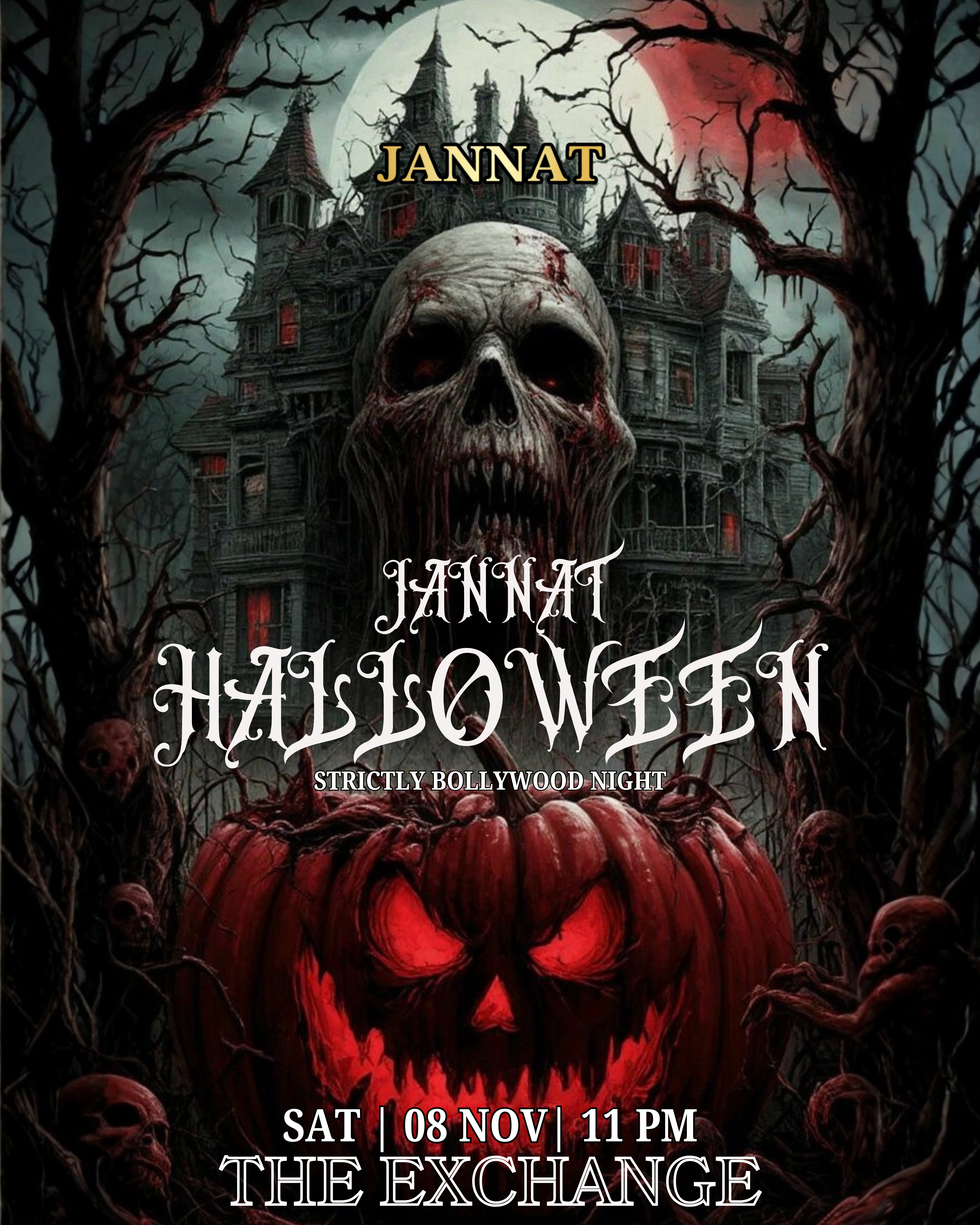 Jannat Halloween - Strictly Bollywood Night