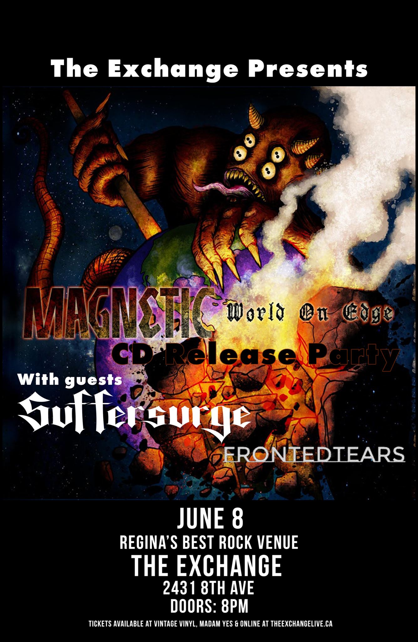 Magnetic CD Release