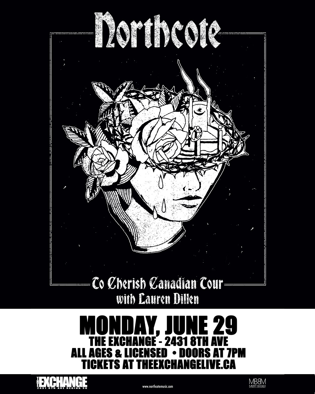 Northcote – To Cherish Canadian Tour w/Lauren Dillen, Merv xx Gotti 