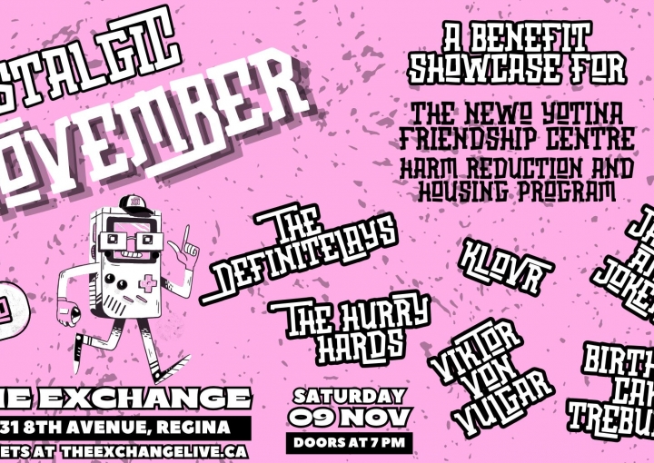 Nostalgic November - The Definitelays, The Hurry Hards, Klovr, Viktor Von Vulgar, Jacks and Jokers, Birthday Cake Trebuchet