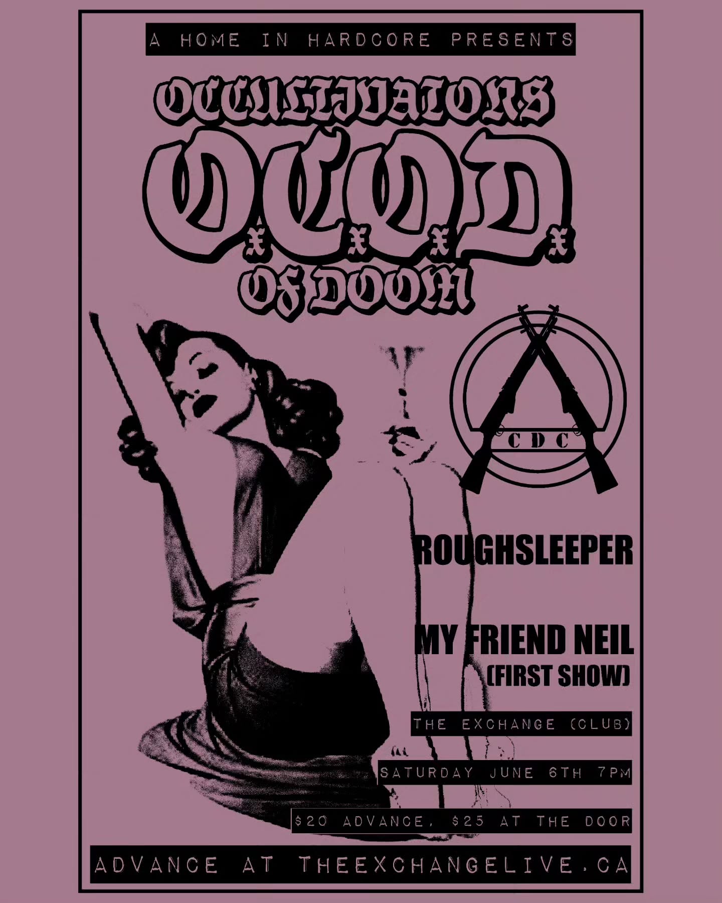 Occultivators of Doom, Cambodian Death Camp, Roughsleeper, My Friend Neil