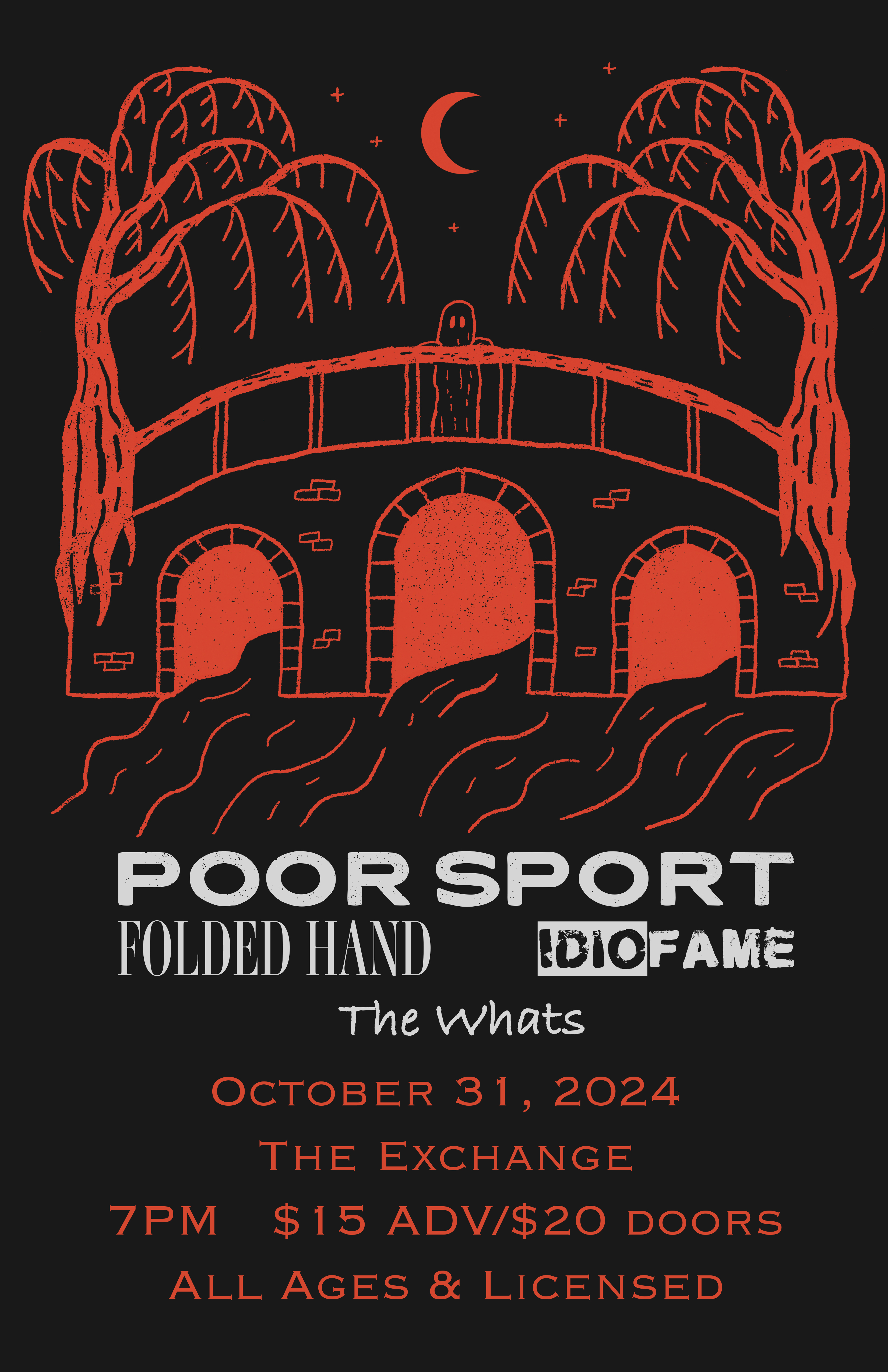 Poor Sport, Folded Hand, Idiofame, The Whats 