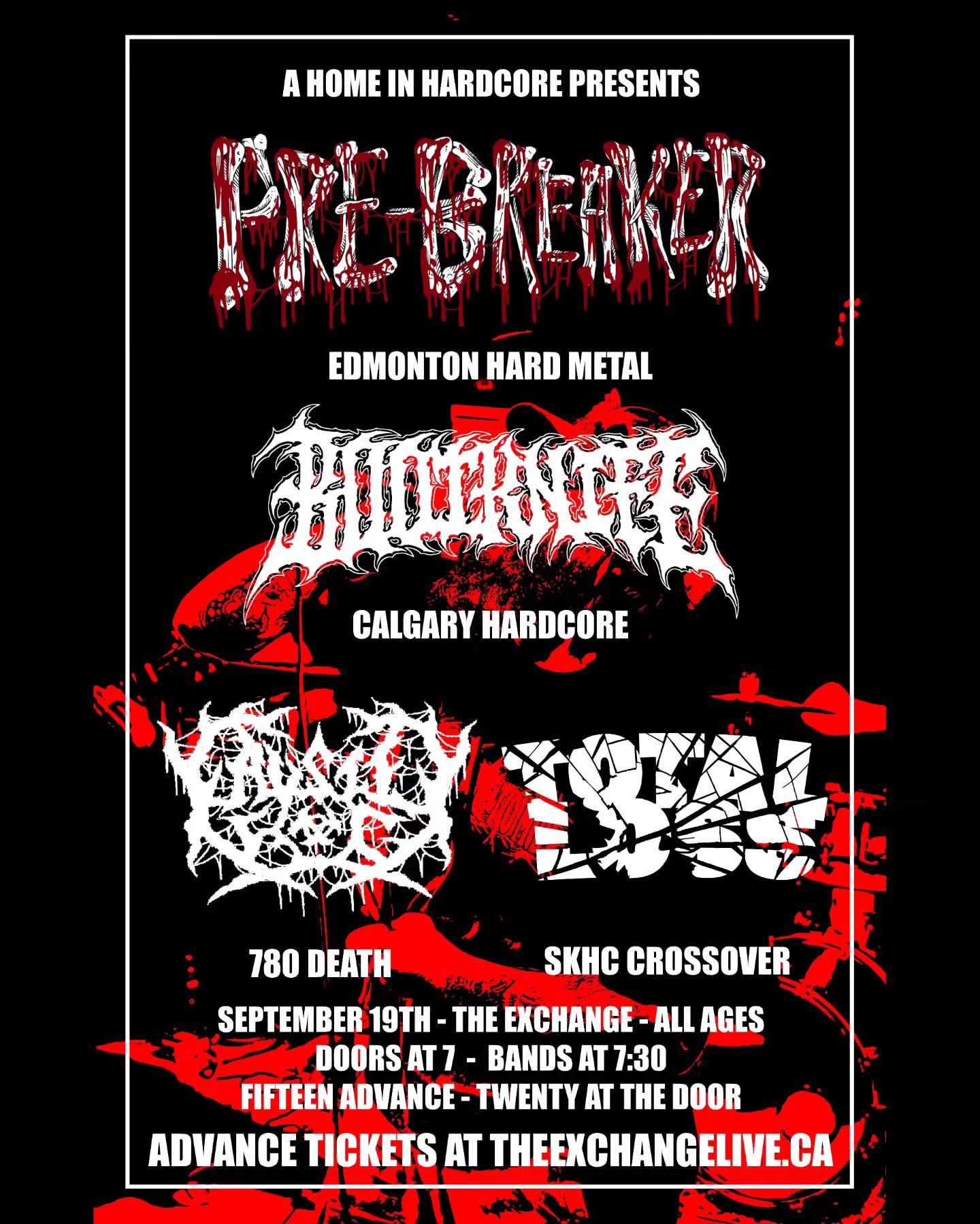 Prebreaker, Bootknife, Caustic Fog, Total Loss