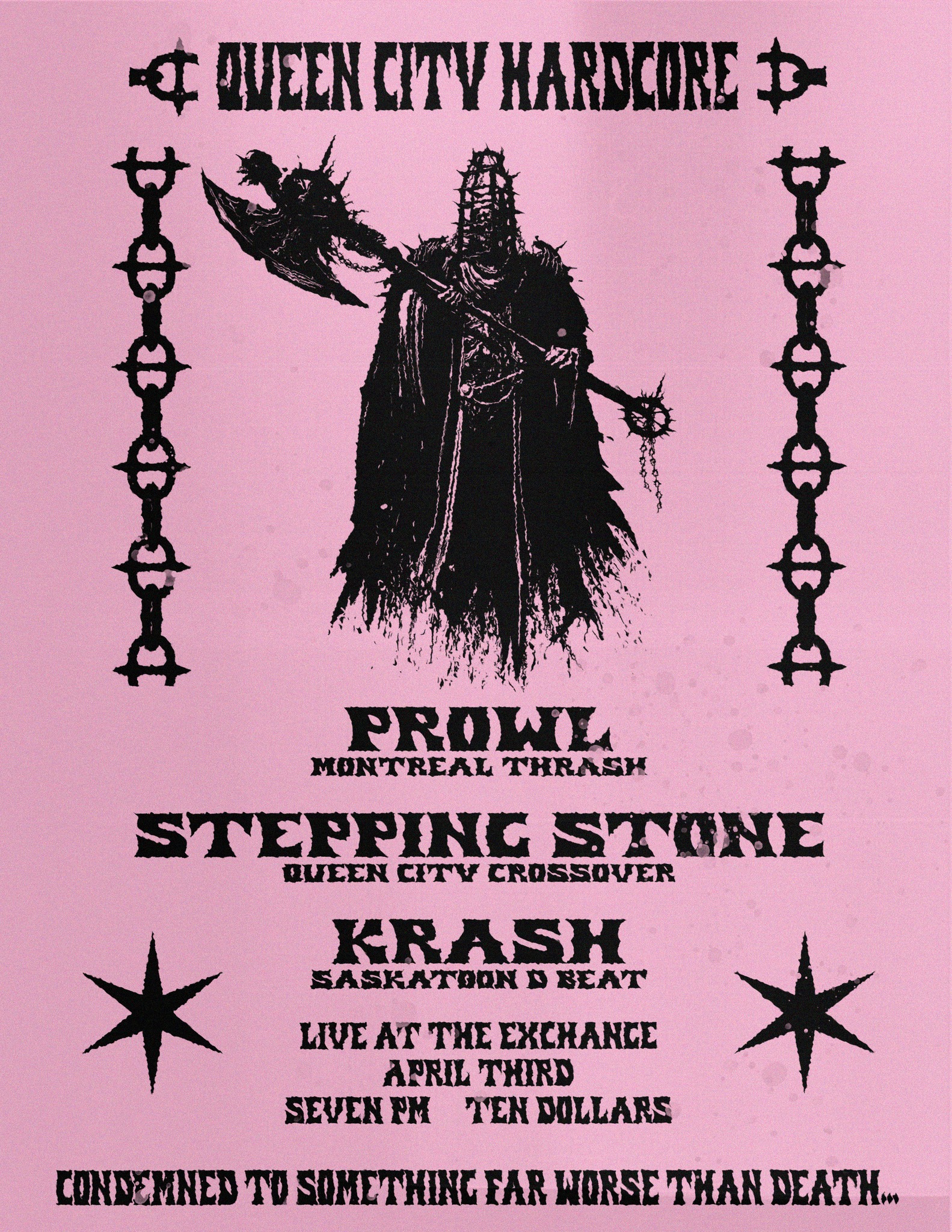 QCHC - Prowl, Stepping Stone, Krash