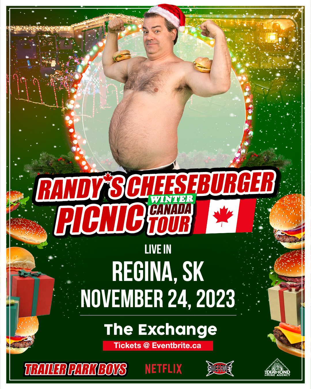 Randy's (Trailer Park Boys) Cheeseburger Picnic Comedy Tour