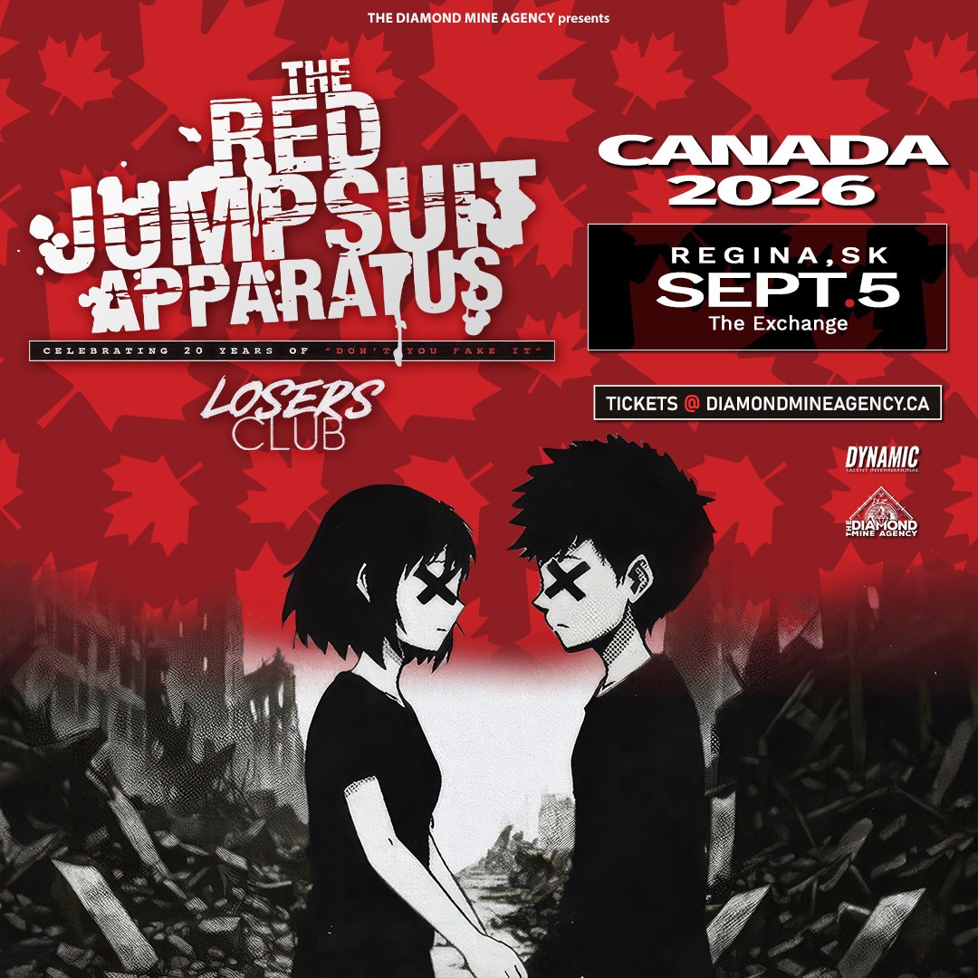 Red Jumpsuit Apparatus - Don’t You Fake It 20th Anniversary Tour w/ Losers Club 