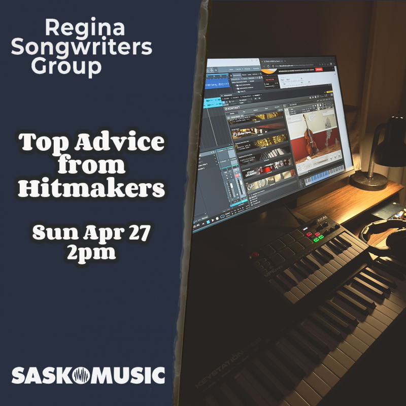 Regina Songwriters x SaskMusic