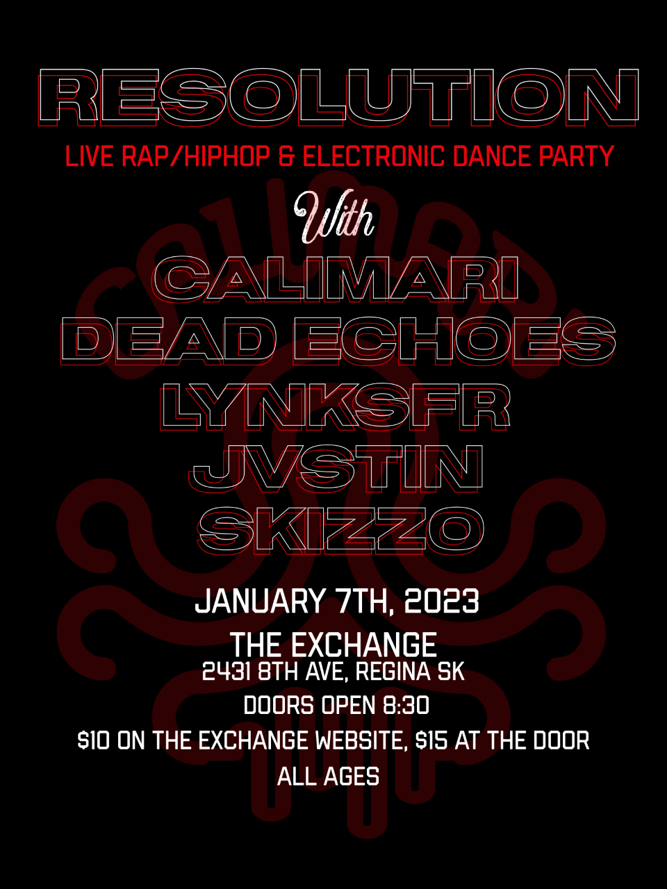Resolution - Live Hip Hop & Electronic Dance Party 
