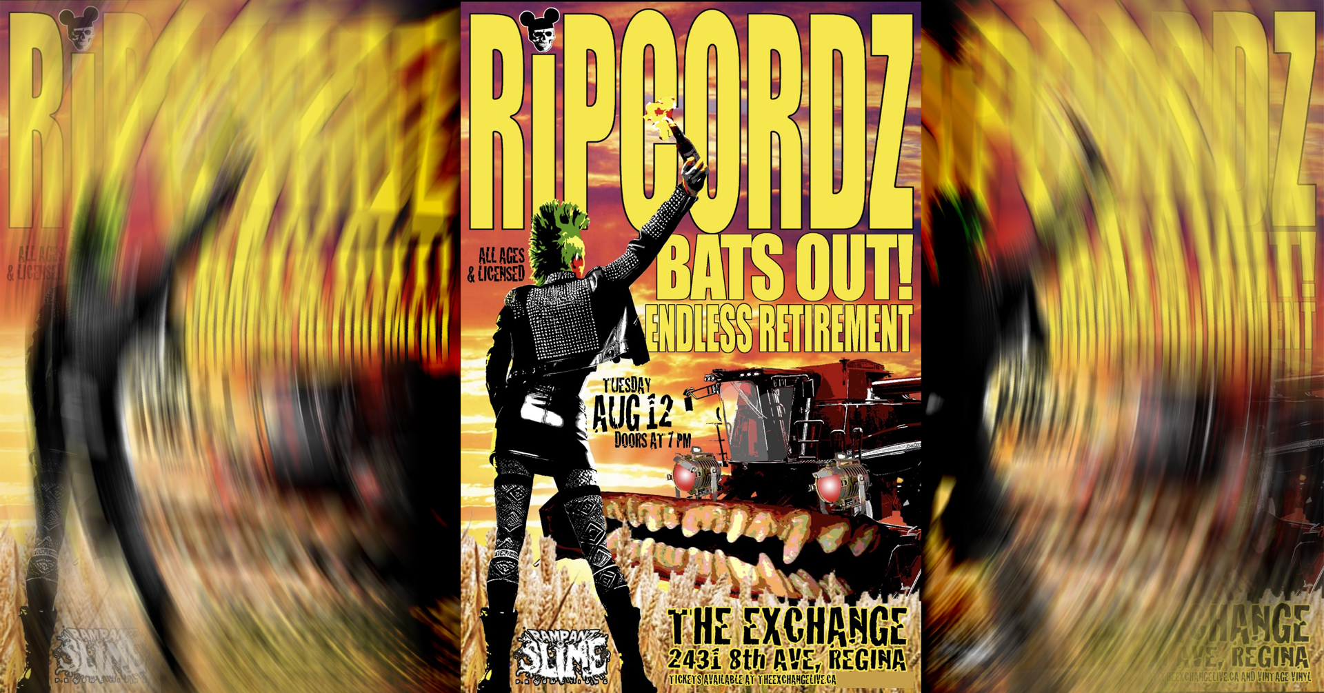 Ripcordz - Ready... Set... Punk! Cross Canada Tour 2025 w/Bats Out!, Endless Retirement