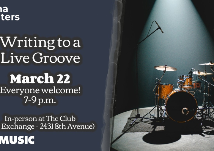 SaskMusic x Regina Songwriters Monthly Meetup: Writing to a Live Groove