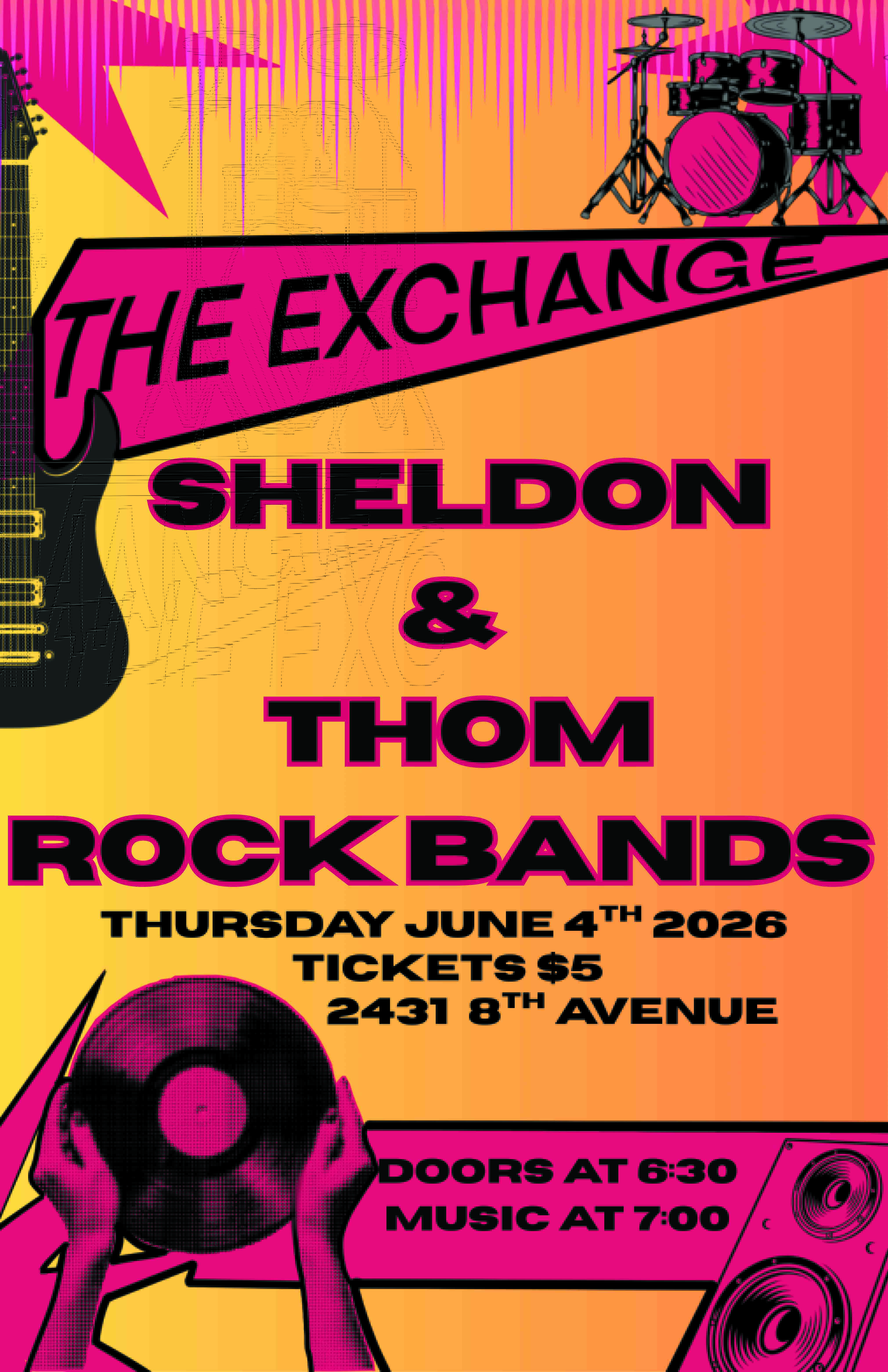 Sheldon & Thom Rock Bands