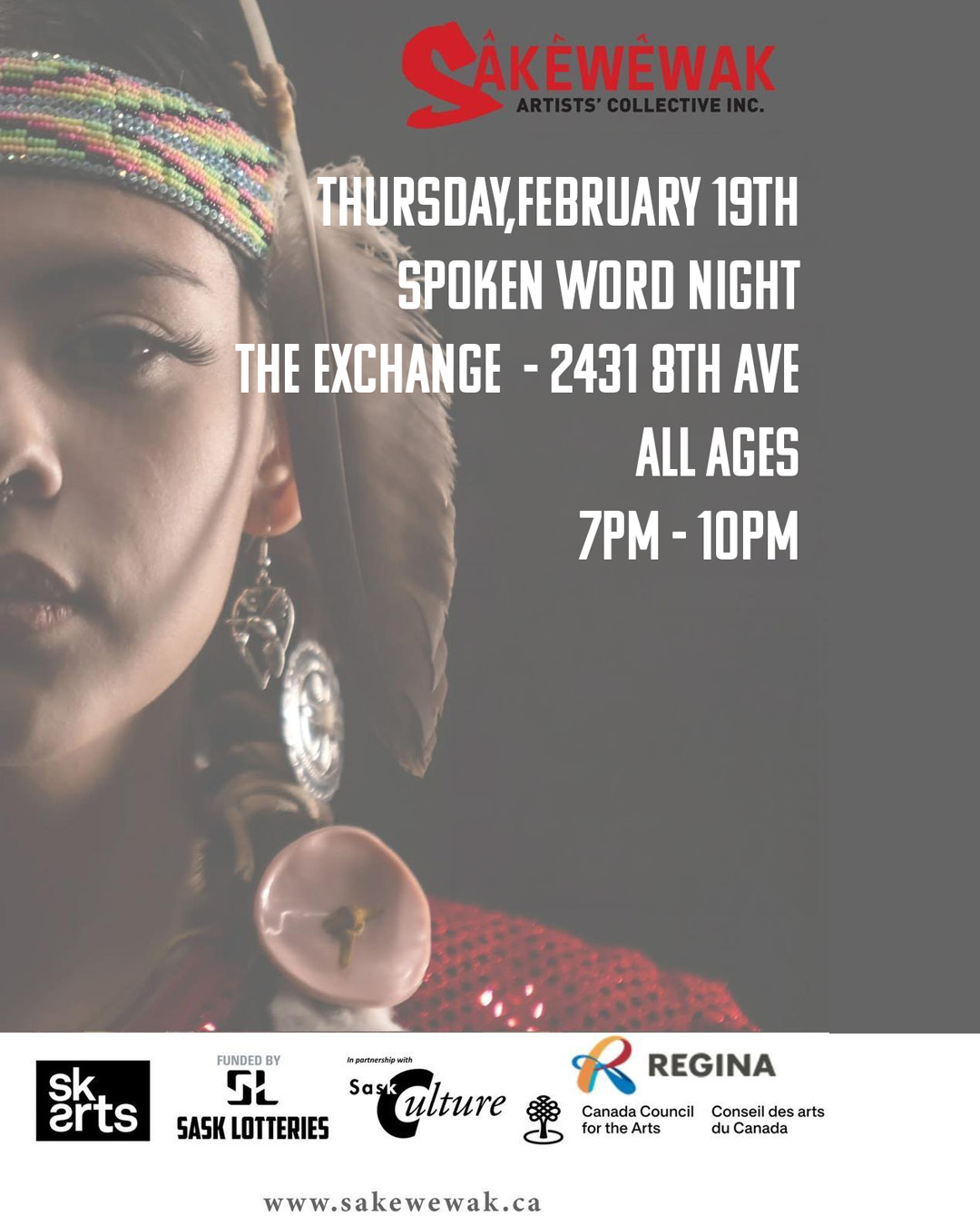 Sâkêwêwak Artists’ Collective Storytellers Festival - Spoken Word Night 