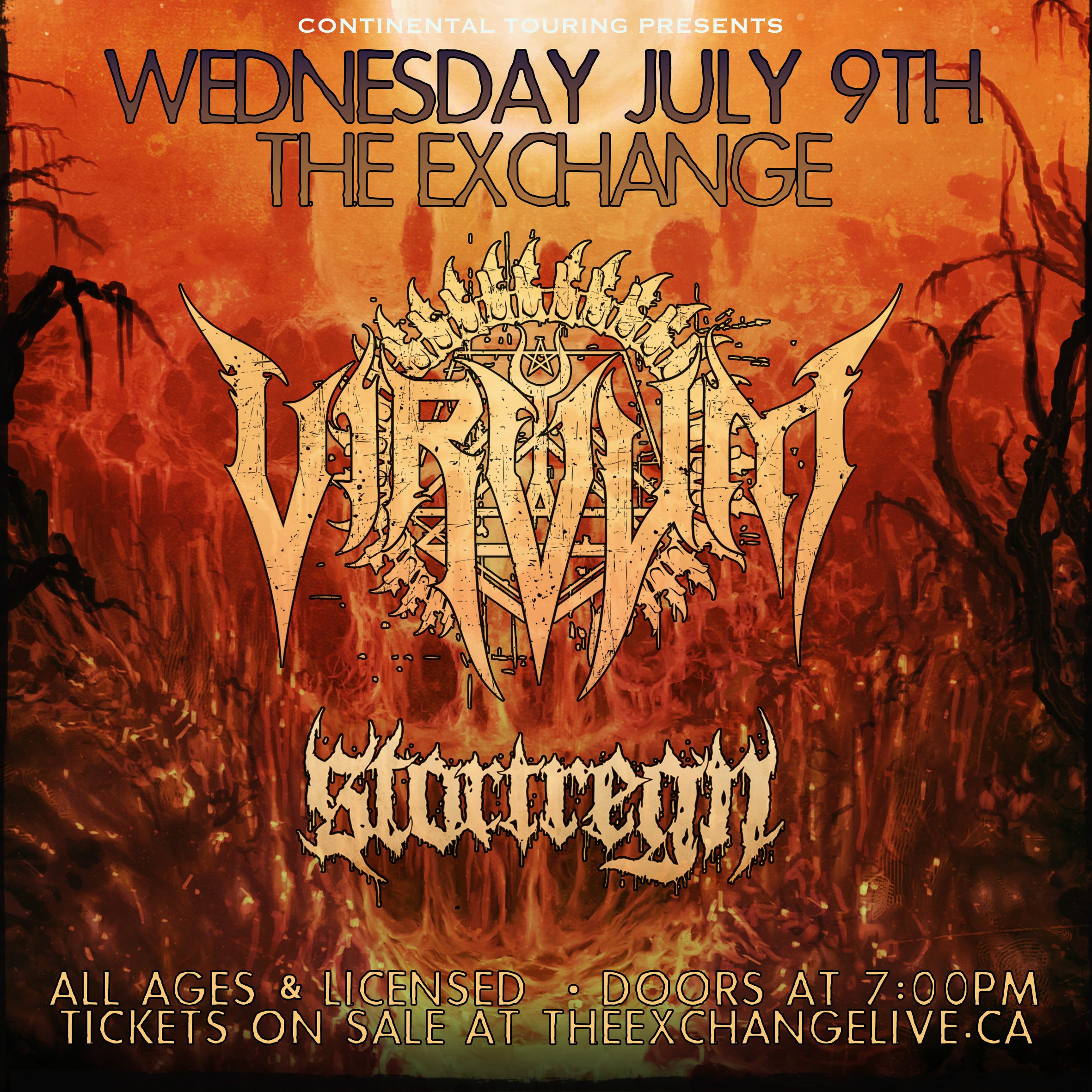 Virvum, Stortregn - Canada Tour 2025