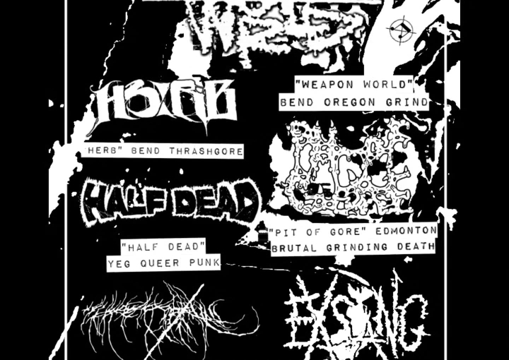 Weapon World, Herb, Half Dead, Pit of Gore, Affordable Housing, Exsang 
