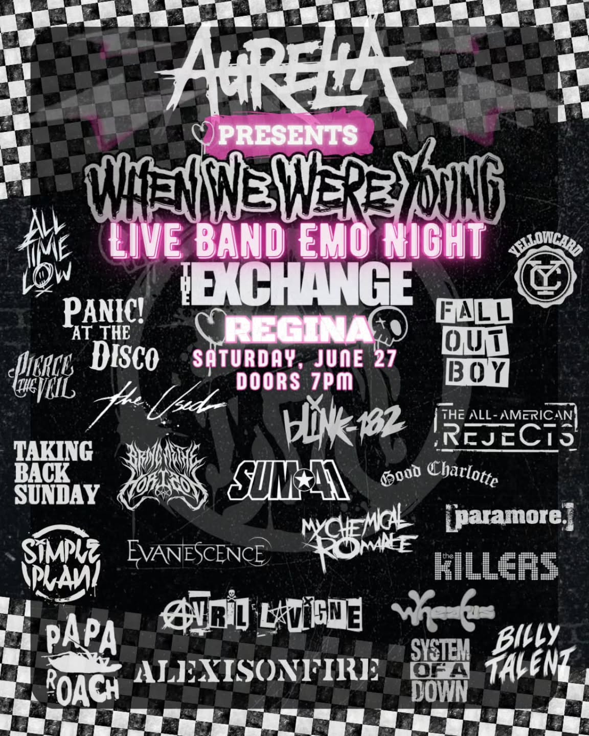 When We Were Young - Live Band Emo Night ft Aurelia - June 27