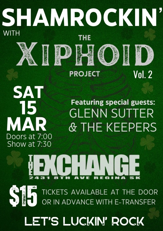 Shamrocking with The Xiphoid Project Vol. 2 w/Glenn Sutter & The Keepers
