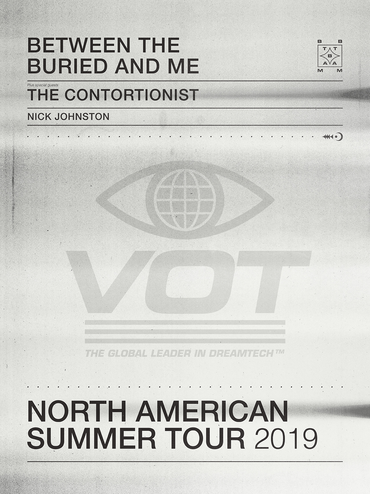 Between the Buried and Me, with special guests The Contortionist and Nick Johnston - Image 1